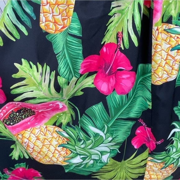 Topical Vacay Backless Halter Top Midi Sundress - Picture 12 of 12